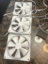 Nzxt F140 X3 (white) Rgb Fan + Rgb Controller picture