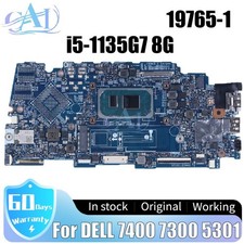 19765-1 For DELL Vostro 7400 7300 5301 Laptop Motherboard 09750J 0VVT2N i5-8th picture