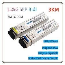 1.25G SFP Bidi Transceiver, 3km 1310nm/1550nm 1000Base-BIDI SingleMode Simplex picture
