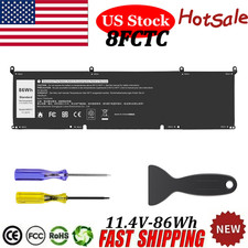 86Wh 8FCTC Laptop Battery For Dell XPS 15 9500 9510 P8P1P DVG8M 69KF2 Series picture