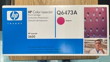 HP invent HP Color Laser Jet Print Cartridge  New in box Q6473A   Magenta  picture