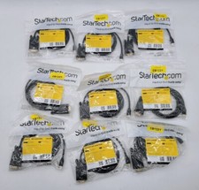 Lot of 9 Startech.com 6ft (1.8m) MINI Displayport to VGA Adapter MDP2VGAMM6R picture