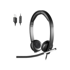 Logitech USB Headset Stereo H650e - Stereo - USB - Wired - 50 Hz - 10 kHz - picture