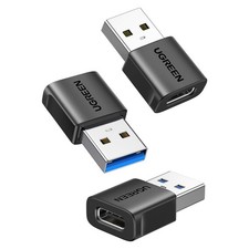 UGREEN USB to USB C Adapter 3Pack, USB C Female to USB Male Adapter 10Gbps Type picture