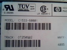 SCSI DAT Tape Drive HP Hewlett Packard C1533-60001 DK4-SA4001 58239-C E139285 picture