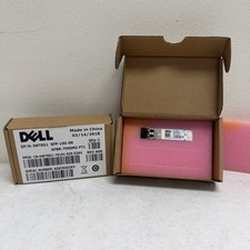 (2)NEW GENUINE Dell 10GB SFP-10G-SR SFP+ Transceiver AFBR-709SMZ-FT1 10Gbe WTRD1 picture