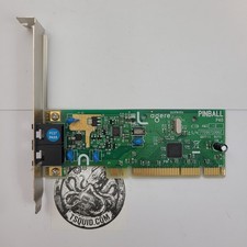 Agere Pinball P40 PCI Internal Fax Modem Card AGSMD01BPINBALL Dual RJ-11 picture