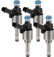 X AUTOHAUX 4pcs 0261500076 06H906036AB 06H906036G Fuel Injector for Audi A4 2... picture