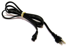 Dell OEM 6' Power Cable for Laptop Power Supplies, Longwell LS-18M. E55349 picture