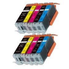 10 PK (BK PBK C M Y) XL New Ink Set for Cannon 270 271 MG6800 TS5020 TS6020 picture