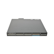 Cisco WS-C3650-12X48FD-S 48x1G UPoE+ 12x10GbE RJ45 +2x10G 2x PSU picture