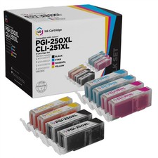 LD For Canon PGI-250XL CLI-251XL 8pk 6432B001 6449B001 6450B001 6451B001 picture