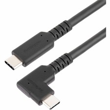 StarTech 6.6ft (2m) USB-C Cable, Right-Angled, USB 5Gbps, 100W (5A) PD, 4K 60Hz picture