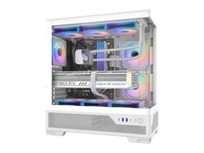 SAMA V43 Mid-Tower PC Case, 6 x 120mm PWM ARGB Fans, 4mm Tempered Glass, USB3.1 picture