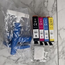 Kingjet 923 Ink Cartridges for HP OfficeJet Pro, 4-Pack (CYMB) A18 picture