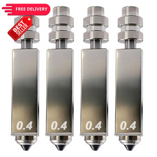 Sprouture Lab 4PCS Nozzle for Kobra 4/Kobra X, 0.4MM 4pcs Silver picture