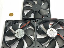 3 x  GDSTIME 5V 2Pin 12cm 120mm x 25mm GDA 1225 Axial Exhaust Cooling Fan picture