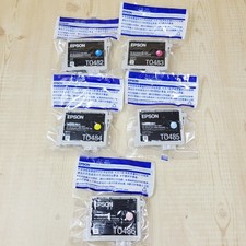 5 GENUINE EPSON 48 T048 TO48920 INK STYLUS RX620 T0482 T0483 T0484 T0485 T0486 picture