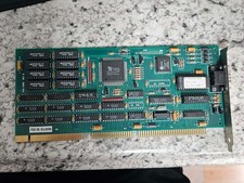 Vintage Retro Gaming Clean Tested TSENG ET4000AX w/AT&T DAC 9208 TLI RevB Full picture