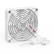 120mm USB Fan, 5V Computer Cooling Fan with Speed Control Portable Mini USB F... picture
