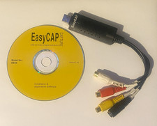 EasyCAP DC60 USB 2.0 Analog Video Capture Dongle RCA/S-Video w/ Software CD picture