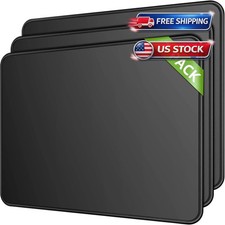 Essential Office & Gaming Mouse Pad, 30% Larger, 8.5” X 11” In, Black | Anti-Fra picture