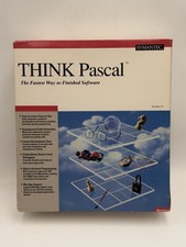 THINK Pascal Symantec Version 3.0 Vintage Software 1990 picture