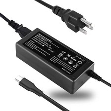 Cargador De Computadora Portatil Usb-c Para Samsung Plu Pro Adaptador Chromebook picture