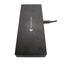 Dynabook USB-C Dock PA5356U-1PRP Laptop Docking Station Black with Power Adapter picture