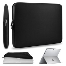 Black Soft-Touch Sleeve Case For 12.4