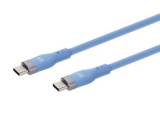 Monoprice USB-C to USB-C Silicone Charging Cable - USB 2.0, 240W PD, Ultra picture