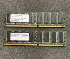 512MB Lot 2x Infineon 256MB DDR 400 PC3200 RAM HYS64D32300GU-5-B Desktop Memory picture