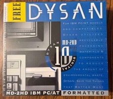 Dysan Corporation Floppies 10-Pack 5.25” Floppy Discs Sealed Incl Eco-Case picture