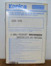 Konica Minolta 2223 1216 Developer Developer Black Original Packaging B picture
