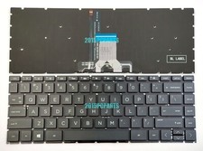 HP Notebook 14-CM0010NR 14-CM0012NR 14-CM0020NR 14-CM0030AU Keyboard Backlit US picture