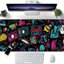 Extra Large Gaming Mouse Pad with Non-Slip Rubber Base - Made of Natural Rubbe picture