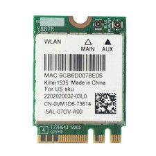 Dell Killer Intel Wireless-AC N1535 WiFi Card Bluetooth 4.1 VM1D6 0VM1D6  picture