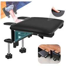 Ergonomic Desk Arm Rest with Rotating Mouse Pad Holder - Boost Productivity picture