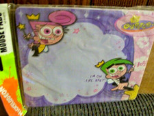 60 SHEETS MEMO MOUSE PAD NICKELODEON FAIRLY ODDPARENTS BRAND NEW picture