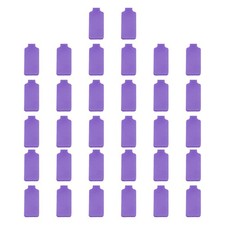 3.5 x 0.8 Inch Cable Labels, 32 Pcs Electronic Cable Identification Tags Purple picture