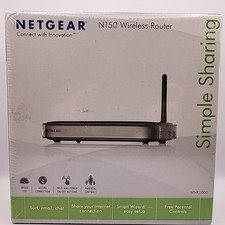 Netgear G54/N150 150 Mbps 4-Port 10/100 Wireless N Router New Sealed picture
