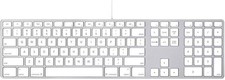 Apple Aluminium Wired USB Keyboard Numeric Keypad MB110LL/B picture