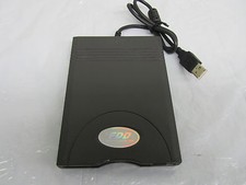 SAMSUNG Model SFD-321U/HP Black External USB Floppy Disk Drive FDD HP 254304-001 picture