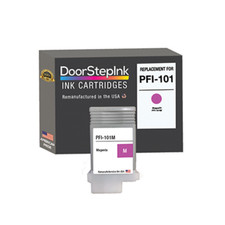 DoorStepInk Compatible Ink Cartridges For Canon PFI-101 Magenta 130ml-USA picture