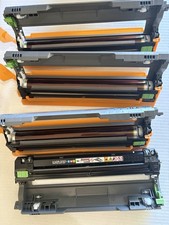 Genuine Brother DR-223CL 4 Drum Unit Set CMYK OEM Used Untested picture