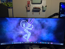 Alienware 34in Curved Ultrawide Gaming Monitor qd-oled no burn in. picture