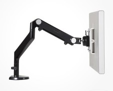 New Humanscale M2 Monitor Arm - Bolt-Through Mount, Black with Black Trim picture