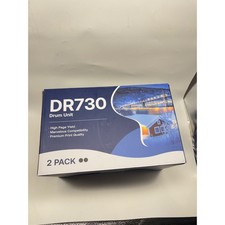 DR730 Drum Unit 2 Pack High Yield Compatible Replacement for Laser Printers picture