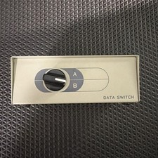Manual 2 PORT A/B Data Transfer Switch Box - Excellent Condition picture