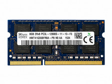 1x 8GB SK Hynix HMT41GS6BFR8A-PB DDR3 2Rx8 PC3L-12800S 1600MHz Laptop Ram picture